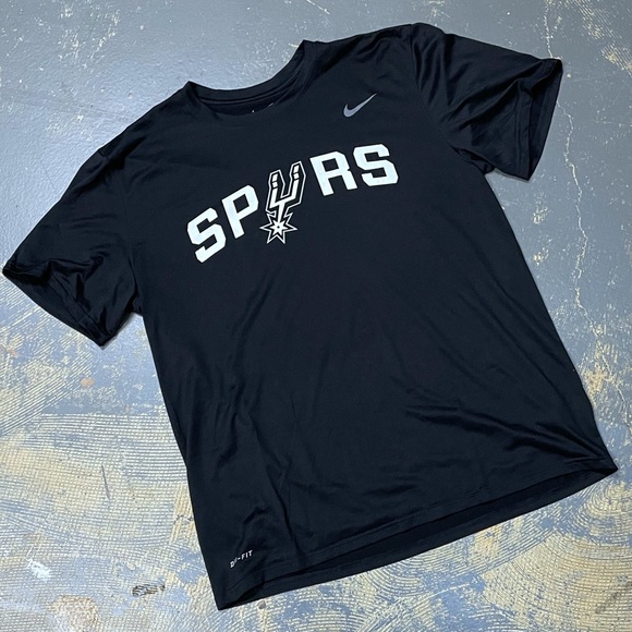 spurs dri fit shirt